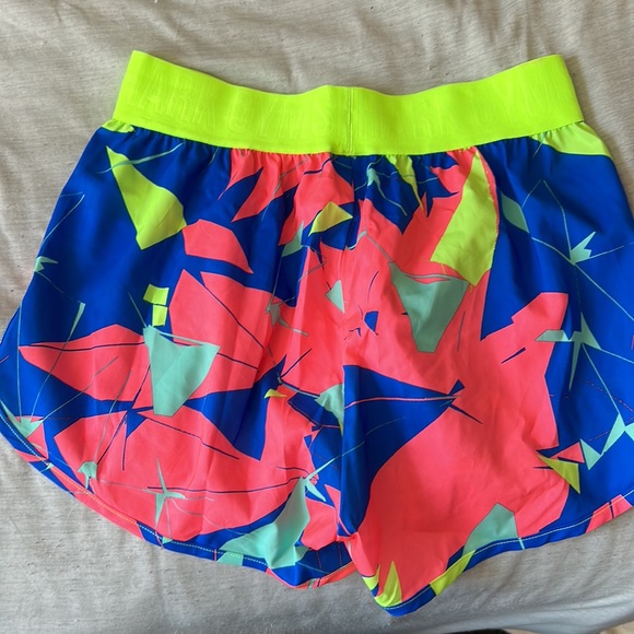 Gymshark running shorts size XS colours-blue, pink, highlighter green - Picture 2 of 3